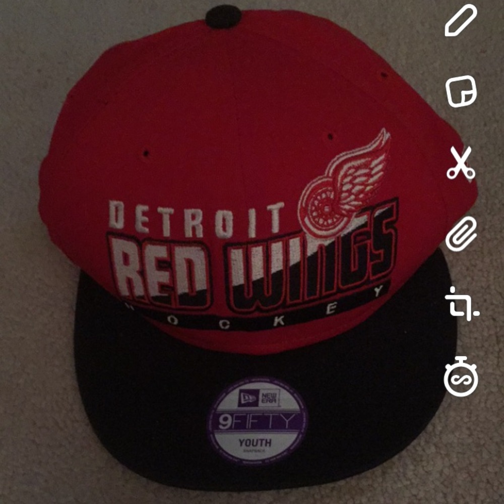 New Detroit Red Wings hat!